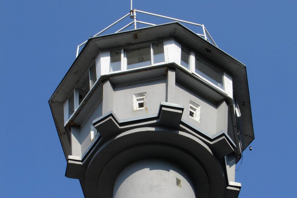 Der Grenzturm der ehemealigen DDR